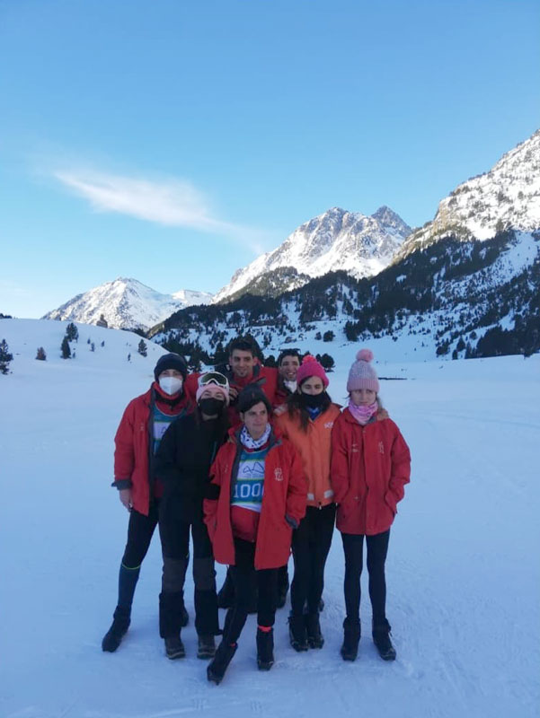 Campeonato de España en la modalidad adaptada de esquí nórdico