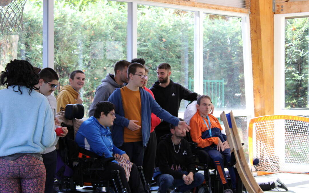Boccia y slalom